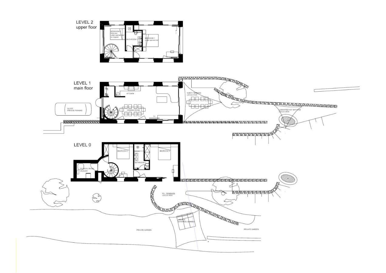 לוקה Villetta Farfallina "The Unique Property In The World With An Openable Roof" מראה חיצוני תמונה